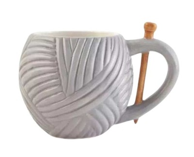 Kubek ceramiczny 500ml - szary