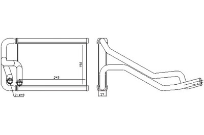 NISSENS CALENTADOR HYUNDAI IX55 3.0D 3.8 09.08-  