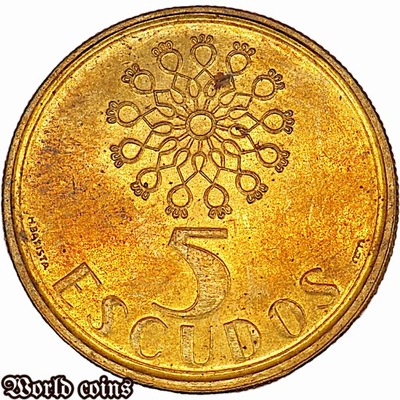 5 ESCUDOS 1990 PORTUGALIA