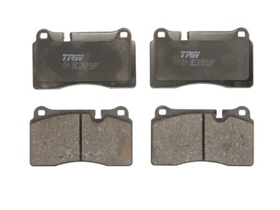 Trw gdb2048 набор тормозных колодок тормозных, тормоза дисковые фото №1