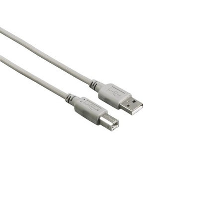 Kabel drukarkowy USB 2.0 A/B Szary 2,5m. EXXTER