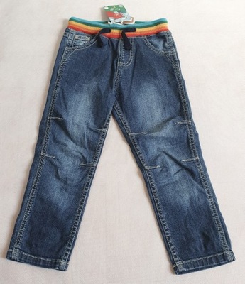 FRUGI Spodnie chłopięce jeansowe r. 104