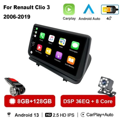 NAWIGATOR GPS PARA RENAULT CLIO 3 CLIO 3 2005-2014 RADIO DE AUTOMÓVIL NAVEGACIÓN GPS  