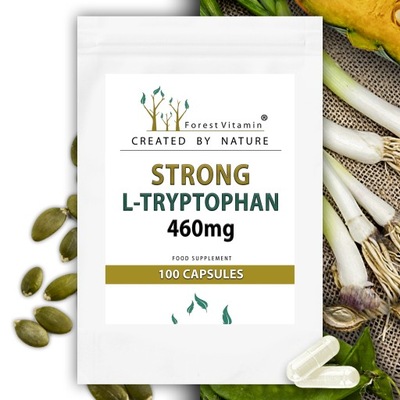 L-TRYPTOFAN 100 kap L-TRYPTOPHAN RELAKS SPOKÓJ SEN