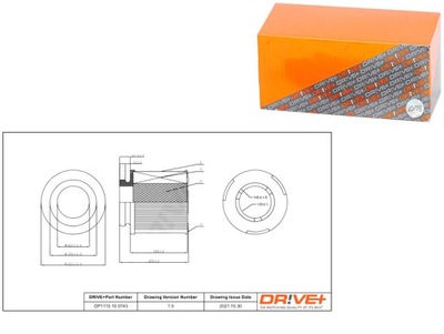 FILTRAS ORO TOYOTA 2.5D 10-15 HILUX VII DRIVE+ 