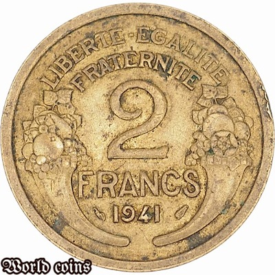 2 FRANKI 1941 FRANCJA