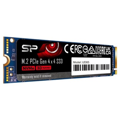Silicon Power UD85 500GB Dysk SSD M.2 PCIe 2280 NVMe Gen4x4