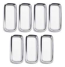 Jeep renegade 14-18 накладки решітка хром 7 ремені фото №1