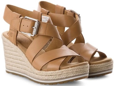 TIMBERLAND ESPADRYLE DAMSKIE SKÓRA A1MT3 r. 39