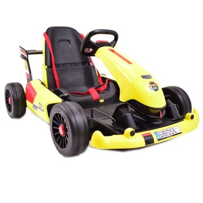 SZYBKI GOKART NA AKUMULATOR 12 V, CZUJNIK ANTYKOLI