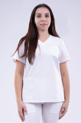 Bluza Medyczna Damska biała M