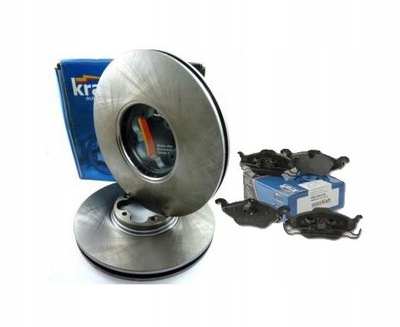 DISQUE+SABOTS KRAFT AVANT BMW 3 E46 330I 330D 325M - milautoparts-fr.ukrlive.com