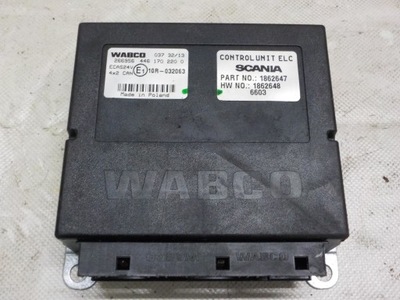 Scania r блок управления подушек ecas 1862647 фото №1