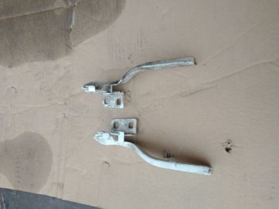 Fiat ducato 06- петлі капот комплект фото №1