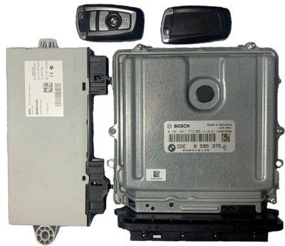 КОМПЛЕКТ ECU BMW 3.0 0281031772 DDE8585375-01