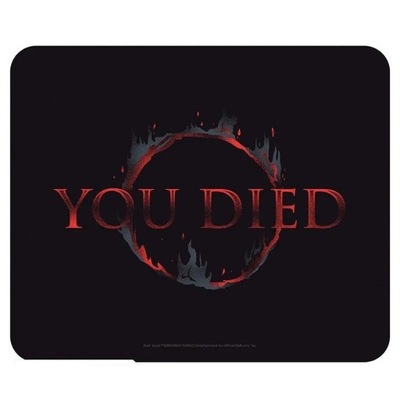 PODKŁADKA POD MYSZKĘ DARK SOULS YOU DIED