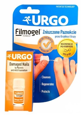 URGO Filmogel Zniszczone paznokcie po hybrydach grzybica