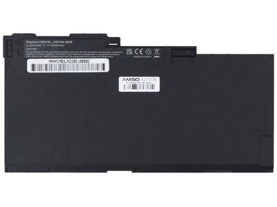 Bateria do HP EliteBook 740 750 840 850 G1 G2 50Wh 11.1V CM03XL