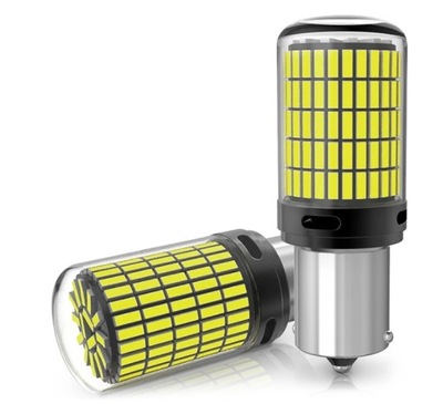 P21W LED (СВЕТОДИОД ) 150LED (СВЕТОДИОД ) SMD ЛАМПОЧКА 3600LM БЕЛАЯ 6500K 22W ЗАДНЕГО ХОДА 2 ШТ