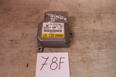 Модуль датчик датчик подушек воздушных подушка безопасности renault twingo ii фото №1