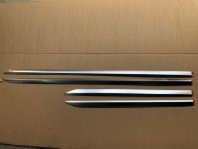 Накладки дверь vw caddy 2k7 хром ford transit connect tourneo 2kf молдинг фото №1