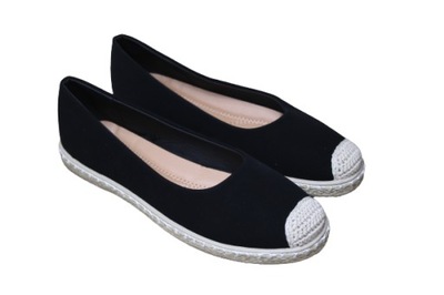 BUTY ESPADRYLE BALERINY ROZ. 38