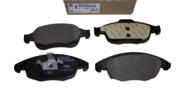 Тормозные колодки тормозные перед citroen peugeot 1647862480 оригинал фото №1