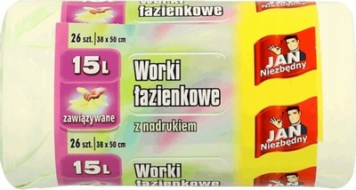 JAN N.WORKI ŁAZIENKOWE 26SZT.15L Z NADRUKIEM