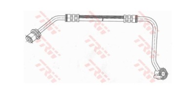 Trw шланг гальмівний elast перед l ford transit фото №1