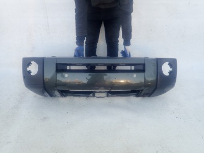 Land rover discovery 04-08 бампер перед передній фото №1