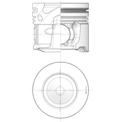 PISTÓN KOLBENSCHMIDT 41253610  