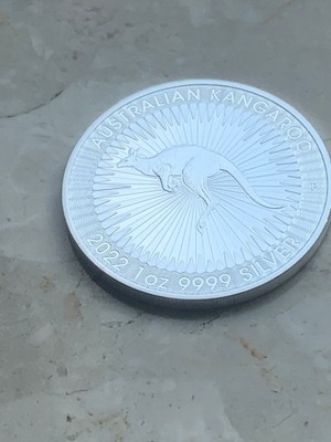 Moneta srebrna Australijski Kangur 2022
