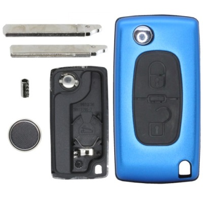 Корпус ключа citroen c2 c3 c4 c5 c6 c8 ds3 ds4 фото №1