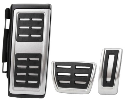 Накладки na педали golf 7 a3 8v octavia 3 rapid leon mk3 passat b8 автоматическая коробка передач фото №1