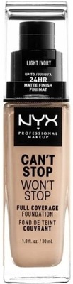 NYX PODKŁAD DO TWARZY KRYJĄCY LIGHT IVORY 30ml