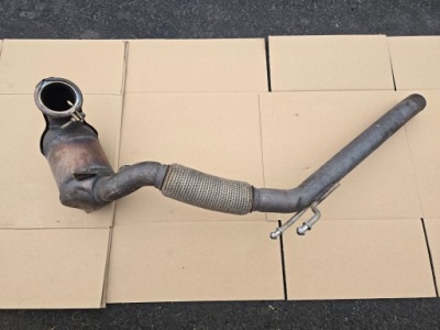 Катализатор- соединитель elastyczny-rura vw golf vii 7 sportsvan 1.4 tsi czc фото №1