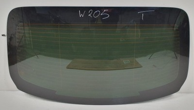 Стекло задняя задняя mercedes w205 sedan фото №1