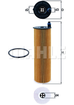 FILTER OILS KNECHT MERCEDES CLASS E E 220 D  