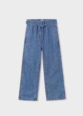 Długie spodnie jeansowe dla dziewczynki 6522 026 r 140