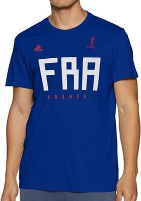 X4167 FIFA World Cup Russia 2018 FRANCE T-SHIRT L