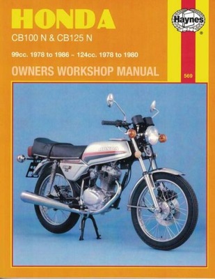 MANUAL DE MANTENIMIENTO HONDA CB 100 125 N 78-80  