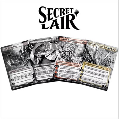 MTG Secret Lair: More Borderless Planeswalkers