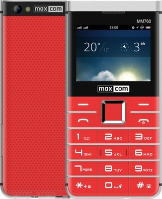 NOWY TELEFON DLA SENIORA MAXCOM Comfort MM760