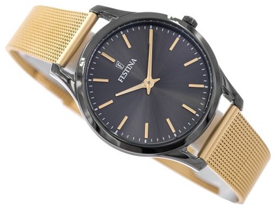 DAMSKI ZEGAREK FESTINA F20508/1 BOYFRIEND ZŁOTY