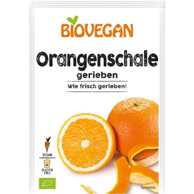 Skórka Pomarańczowa Bio 9g Biovegan