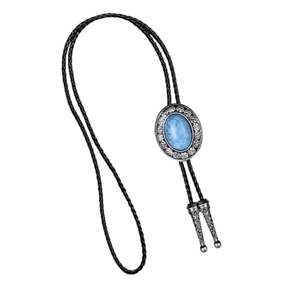 Western Cowboy Bolo Tie Natural, zgodny z opisem