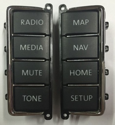 VW SKODA BOTONES GUZIKI RADIO NAVEGACION RNS 510  