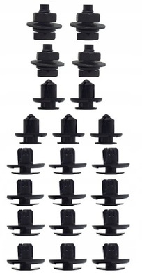 Honda accord набор клипсы защита pod двигателем фото №1