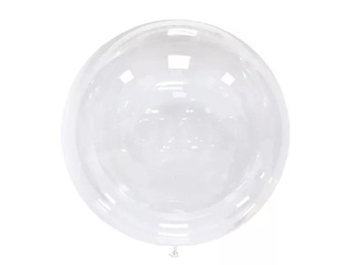 Balon Bubbles, przezroczysty, 45 cm (18 cali) [balon na hel]
