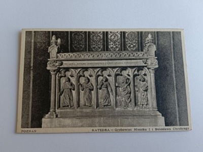 POZNAŃ KATEDRA GROBOWIEC MIESZKA I 26773 X